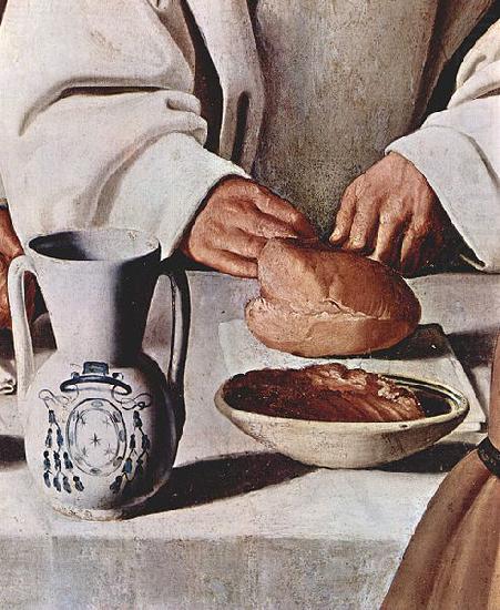 Francisco de Zurbaran Der Hl. Hugo im Kartauserkloster, Detail china oil painting image